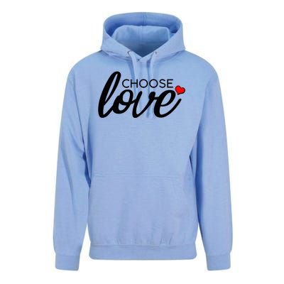 Choose Love Be Kind Unisex Surf Hoodie