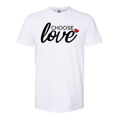 Choose Love Be Kind Softstyle® CVC T-Shirt