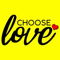 Choose Love Be Kind Womens T-Shirt