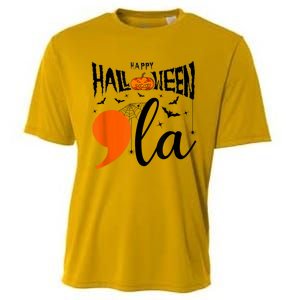 Comma La Boo Ghost Kamala Harris Halloween 2024 Cooling Performance Crew T-Shirt