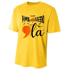 Comma La Boo Ghost Kamala Harris Halloween 2024 Performance Sprint T-Shirt