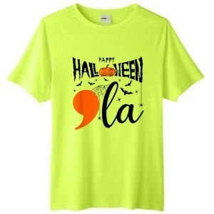 Comma La Boo Ghost Kamala Harris Halloween 2024 Tall Fusion ChromaSoft Performance T-Shirt