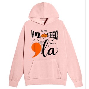 Comma La Boo Ghost Kamala Harris Halloween 2024 Urban Pullover Hoodie