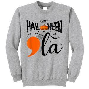 Comma La Boo Ghost Kamala Harris Halloween 2024 Sweatshirt