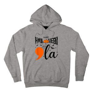 Comma La Boo Ghost Kamala Harris Halloween 2024 Tall Hoodie