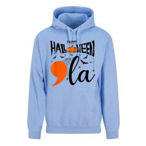 Comma La Boo Ghost Kamala Harris Halloween 2024 Unisex Surf Hoodie