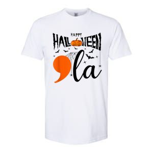 Comma La Boo Ghost Kamala Harris Halloween 2024 Softstyle CVC T-Shirt