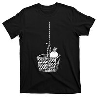 Creepy Lotion Basket True Crime Serial Killer Horror Movie T-Shirt