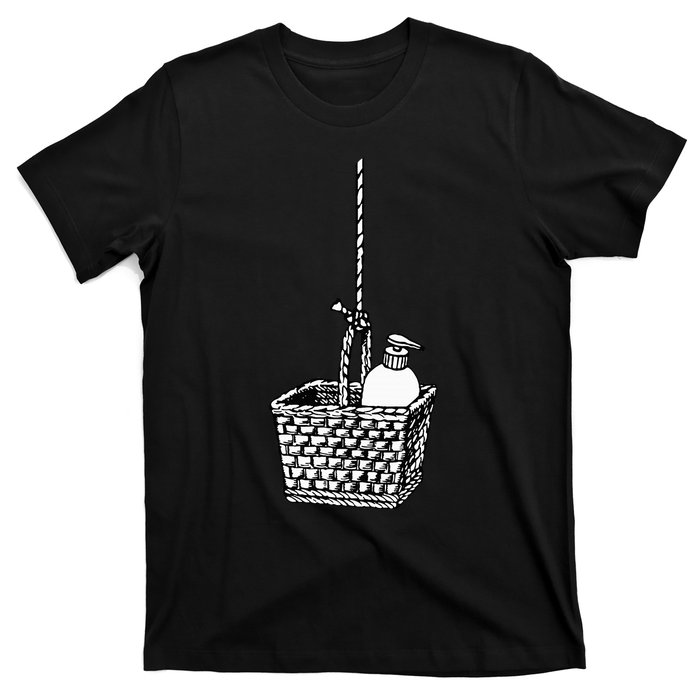 Creepy Lotion Basket True Crime Serial Killer Horror Movie T-Shirt