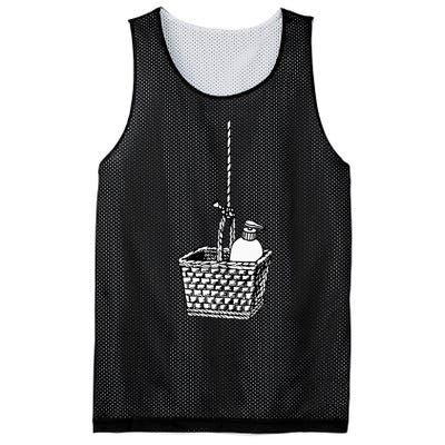 Creepy Lotion Basket True Crime Serial Killer Horror Movie Mesh Reversible Basketball Jersey Tank