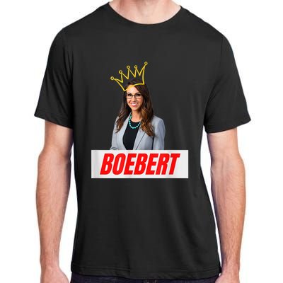 Congress Lauren Boebert With Crown Letter Box Name Adult ChromaSoft Performance T-Shirt