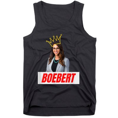 Congress Lauren Boebert With Crown Letter Box Name Tank Top