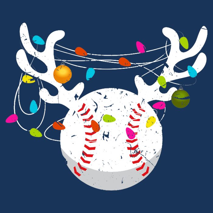 Christmas Lights Baseball Ball Funny Xmas 16 in Basic Backpack