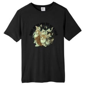 Cat Lover Bugs When You Lift Up A Rock Kitten Pet Cats Tall Fusion ChromaSoft Performance T-Shirt