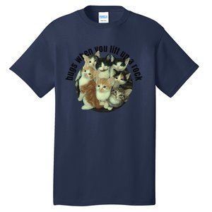 Cat Lover Bugs When You Lift Up A Rock Kitten Pet Cats Tall T-Shirt