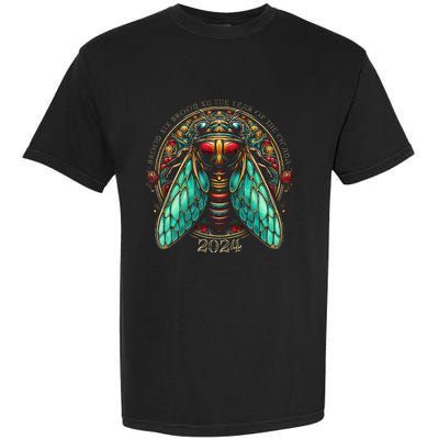 Cicada Lover Brood Xix Brood Xiii Year Of The Cicada 2024 Garment-Dyed Heavyweight T-Shirt