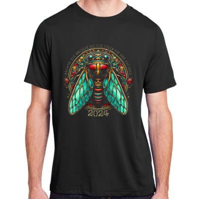 Cicada Lover Brood Xix Brood Xiii Year Of The Cicada 2024 Adult ChromaSoft Performance T-Shirt