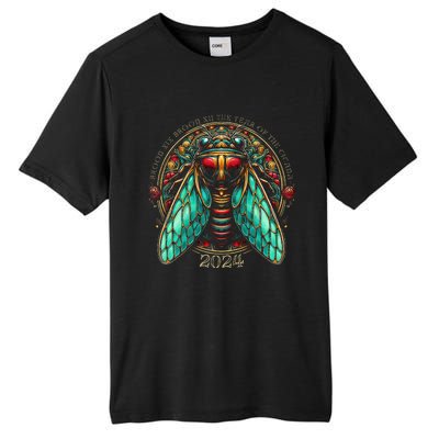 Cicada Lover Brood Xix Brood Xiii Year Of The Cicada 2024 Tall Fusion ChromaSoft Performance T-Shirt