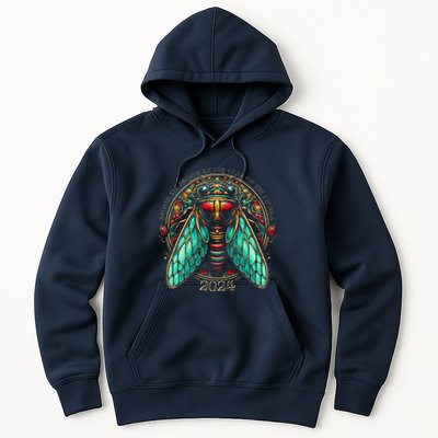 Cicada Lover Brood Xix Brood Xiii Year Of The Cicada 2024 Hoodie