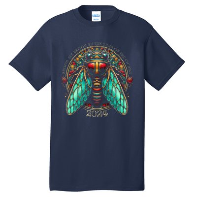 Cicada Lover Brood Xix Brood Xiii Year Of The Cicada 2024 Tall T-Shirt