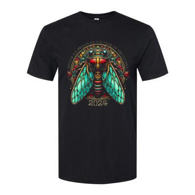 Cicada Lover Brood Xix Brood Xiii Year Of The Cicada 2024 Softstyle CVC T-Shirt