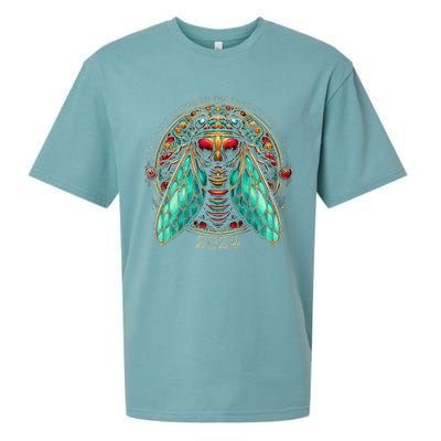 Cicada Lover Brood Xix Brood Xiii Year Of The Cicada 2024 Sueded Cloud Jersey T-Shirt