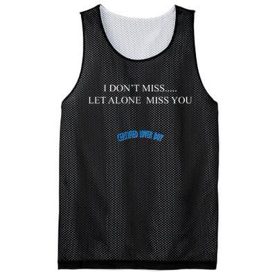 Certified Lover Boy I Don't Miss You Mesh Reversible Basketball Jersey Tank