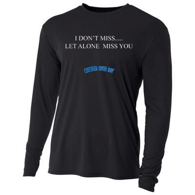 Certified Lover Boy I Don't Miss You Cooling Performance Long Sleeve Crew