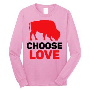 Choose Love Buffalo Choose Love Bills Long Sleeve Shirt