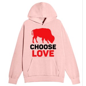 Choose Love Buffalo Choose Love Bills Urban Pullover Hoodie