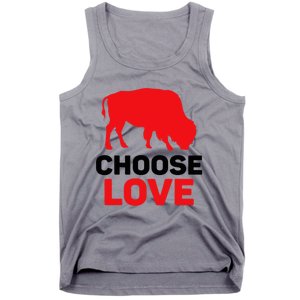 Choose Love Buffalo Choose Love Bills Tank Top