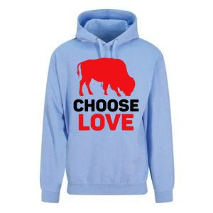 Choose Love Buffalo Choose Love Bills Unisex Surf Hoodie