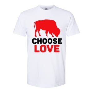 Choose Love Buffalo Choose Love Bills Softstyle CVC T-Shirt