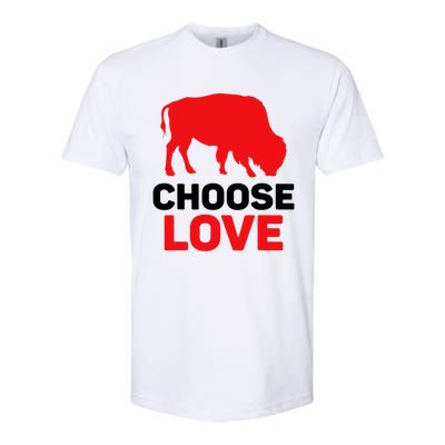 Choose Love Buffalo Choose Love Bills Softstyle® CVC T-Shirt