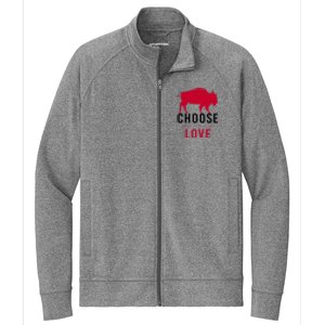 Choose Love Buffalo Buffalo Bills Choose Love Stretch Full-Zip Cadet Jacket