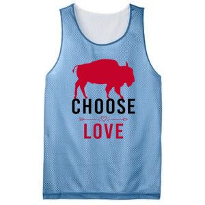 Choose Love Buffalo Buffalo Bills Choose Love Mesh Reversible Basketball Jersey Tank