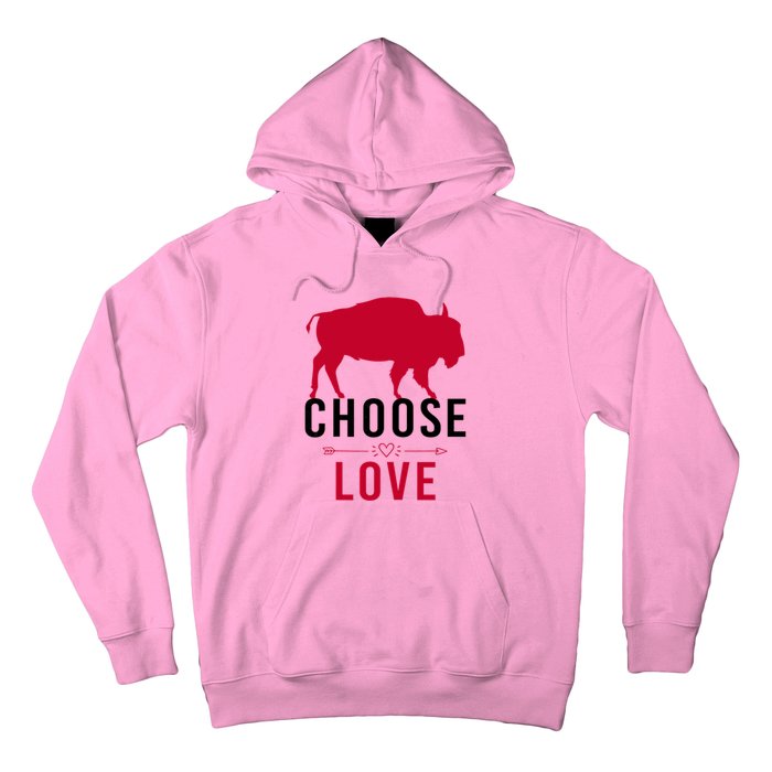 Choose Love Buffalo Buffalo Bills Choose Love Hoodie