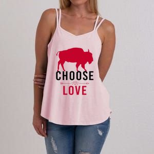 Choose Love Buffalo Buffalo Bills Choose Love Women's Strappy Tank