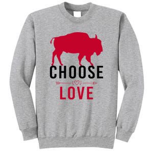 Choose Love Buffalo Buffalo Bills Choose Love Sweatshirt