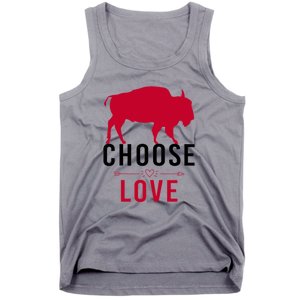 Choose Love Buffalo Buffalo Bills Choose Love Tank Top