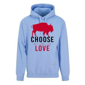 Choose Love Buffalo Buffalo Bills Choose Love Unisex Surf Hoodie