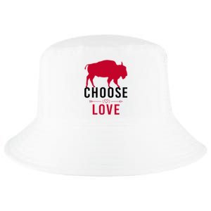 Choose Love Buffalo Buffalo Bills Choose Love Cool Comfort Performance Bucket Hat