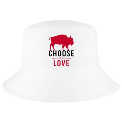 Choose Love Buffalo Buffalo Bills Choose Love Cool Comfort Performance Bucket Hat