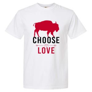 Choose Love Buffalo Buffalo Bills Choose Love Garment-Dyed Heavyweight T-Shirt