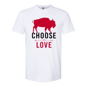 Choose Love Buffalo Buffalo Bills Choose Love Softstyle CVC T-Shirt