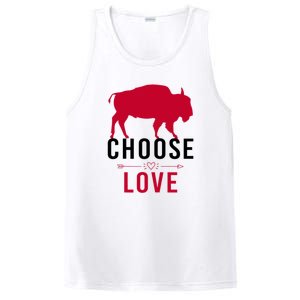 Choose Love Buffalo Buffalo Bills Choose Love PosiCharge Competitor Tank