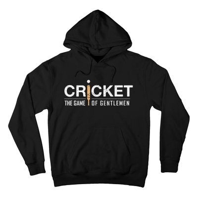 Cricket Like Baseball Funny Player Coach Sports Hoodie