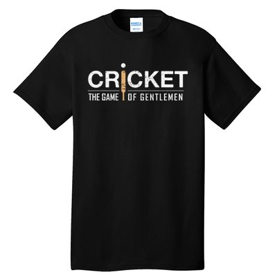 Cricket Like Baseball Funny Player Coach Sports Tall T-Shirt