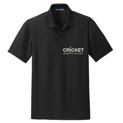 Cricket Like Baseball Funny Player Coach Sports Dry Zone Grid Polo