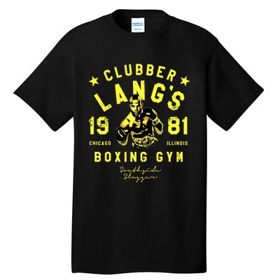 Clubber Lang's Boxing Gym Tall T-Shirt